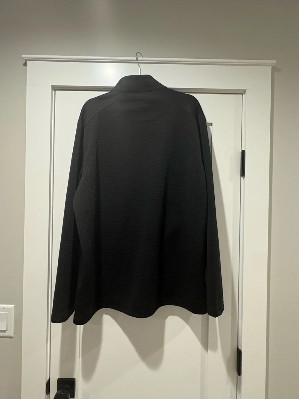 NEW Callaway Men’s Black Opti-Dri Quarter-Zip Pullover Jacket size XXL